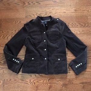 Brown Velvet Marching Band Jacket